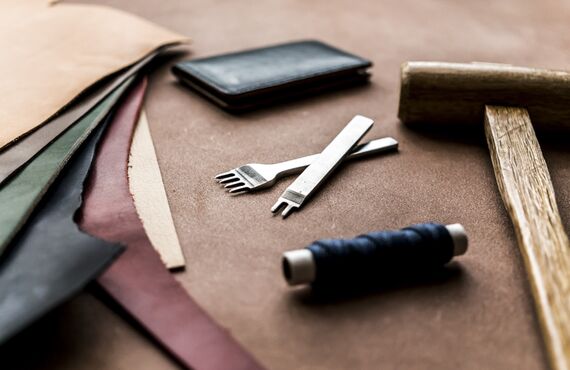 富山にあるワークショップでは折り紙を使ったアクセサリー制作をしています